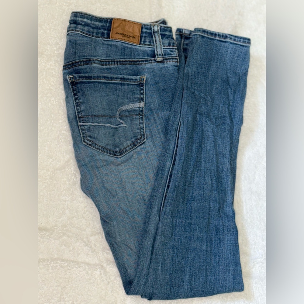 American Eagle Superlow Jegging Size 4 Vintage